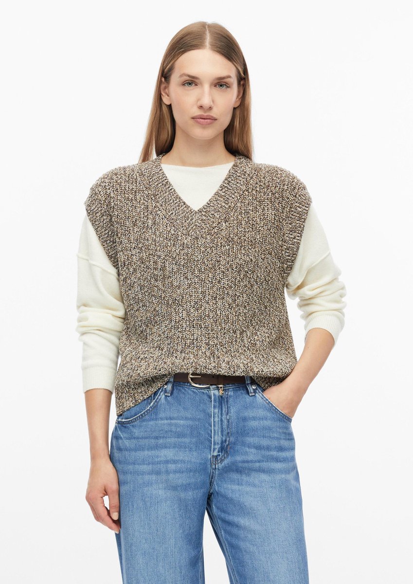 Pull col V klassische Passform Damen s.Oliver