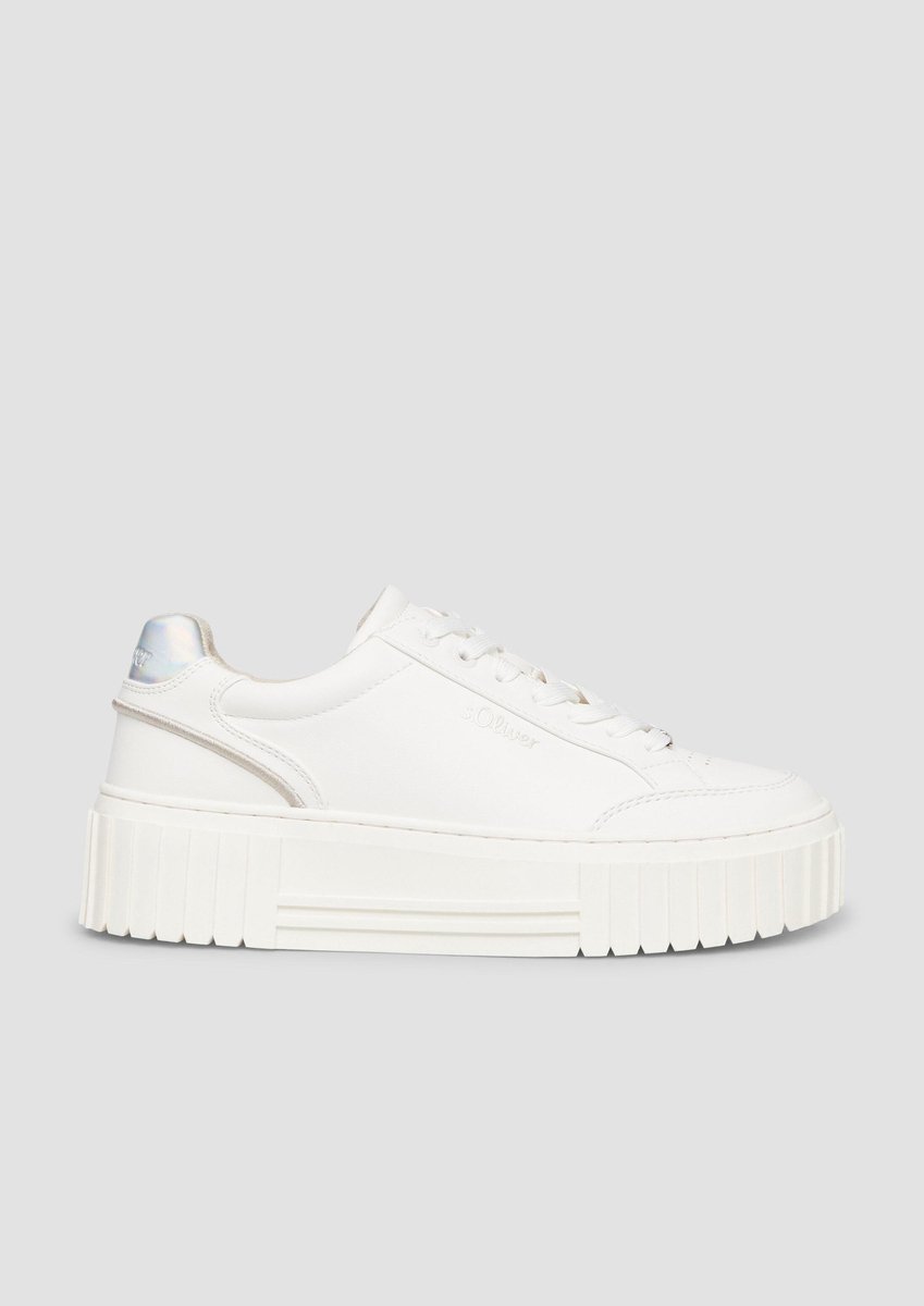 Damen Sneaker mit Plateausohle und Leopardenmuster s.Oliver