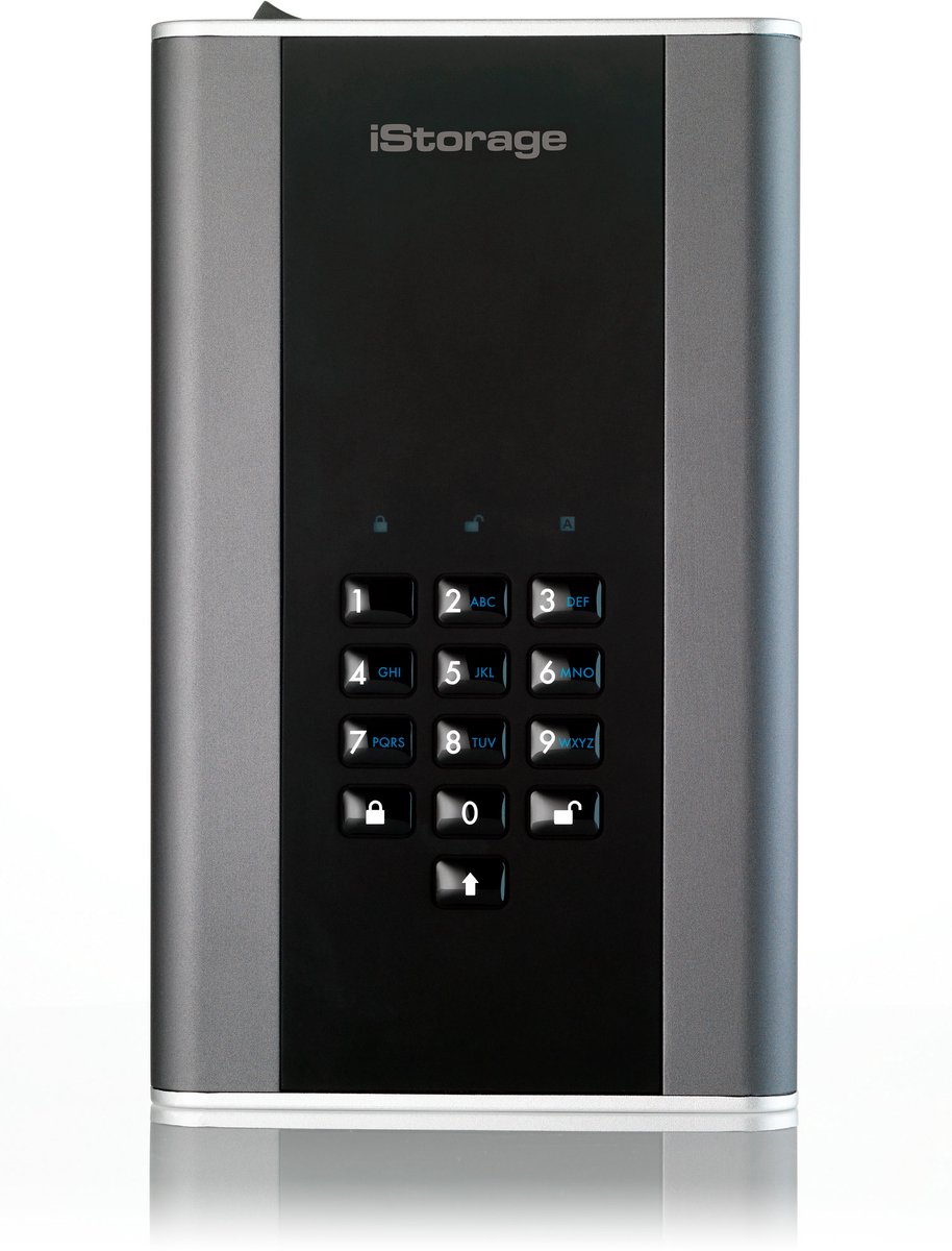 iStorage diskAshur DT² HDD 20TB | Secure Portable Desktop Drive |FIPS