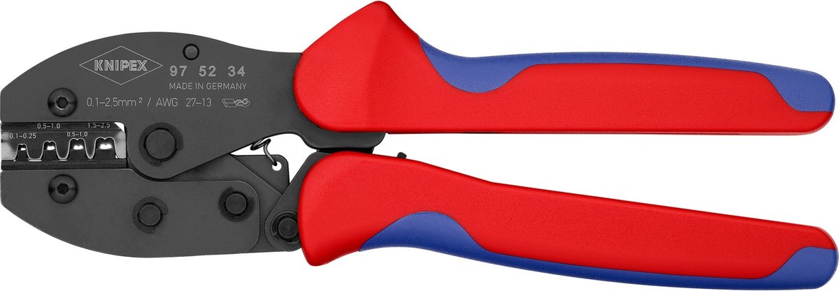 97 52 34 - Hand crimp tool 0,1...2,5mm² 97 52 34