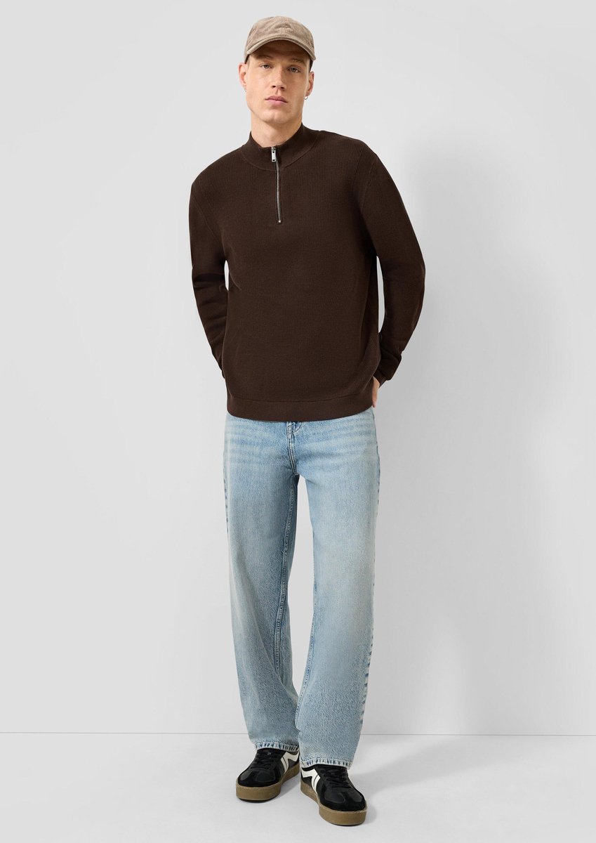 Ultratrendige Lässige Straight Jeans QS