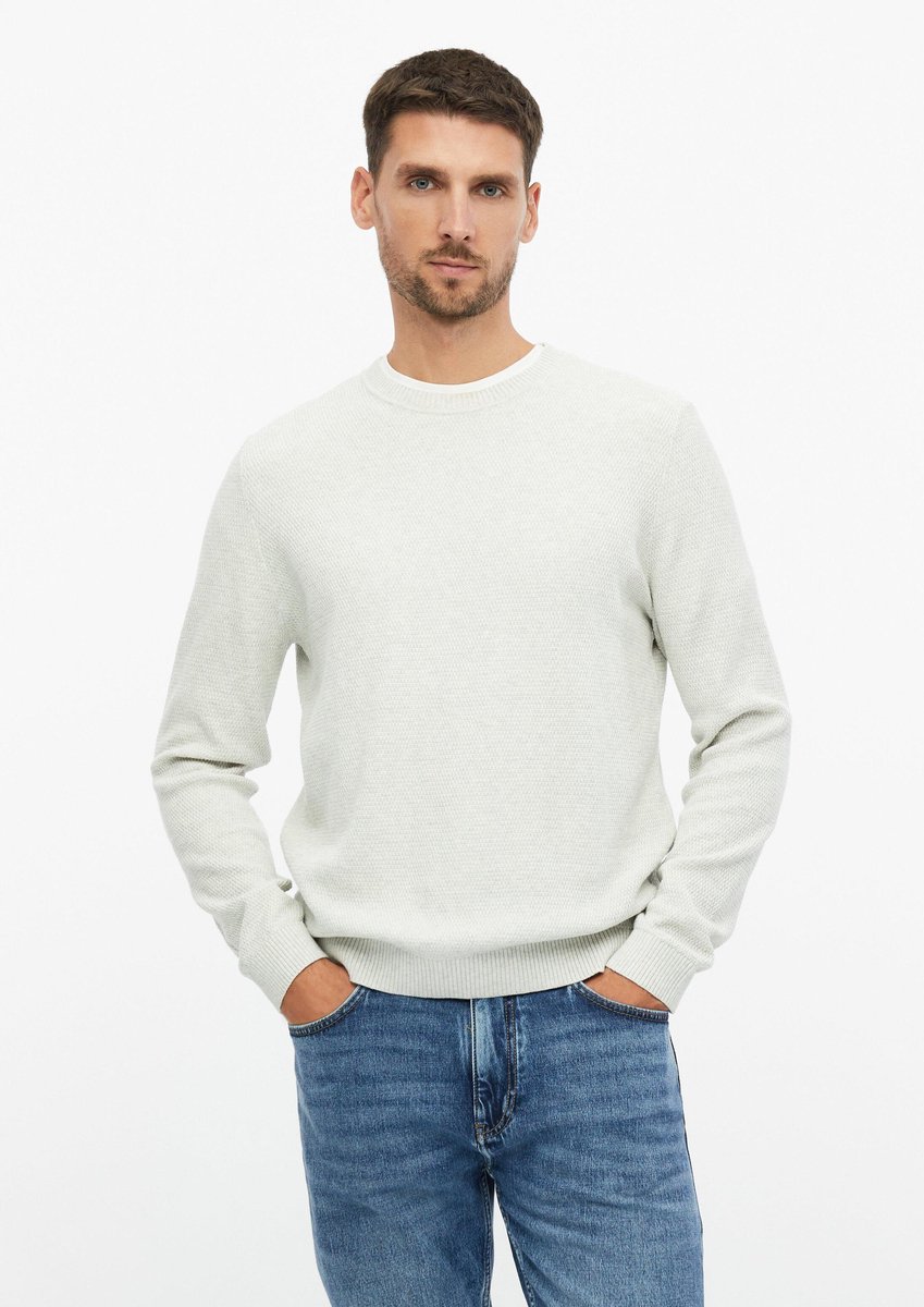 Pull aus Strick mit Logo-Patch s.Oliver