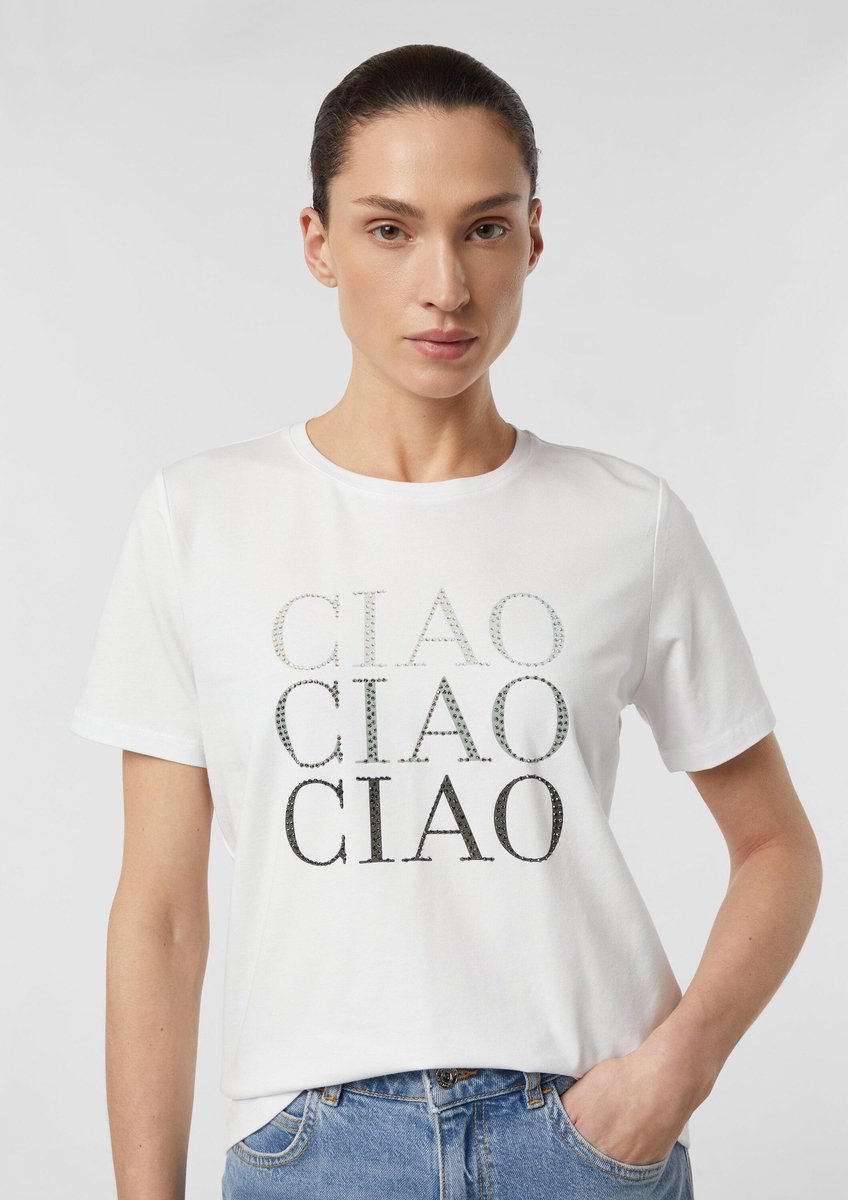 Damen T-Shirt aus Jersey COMMA Ciao
