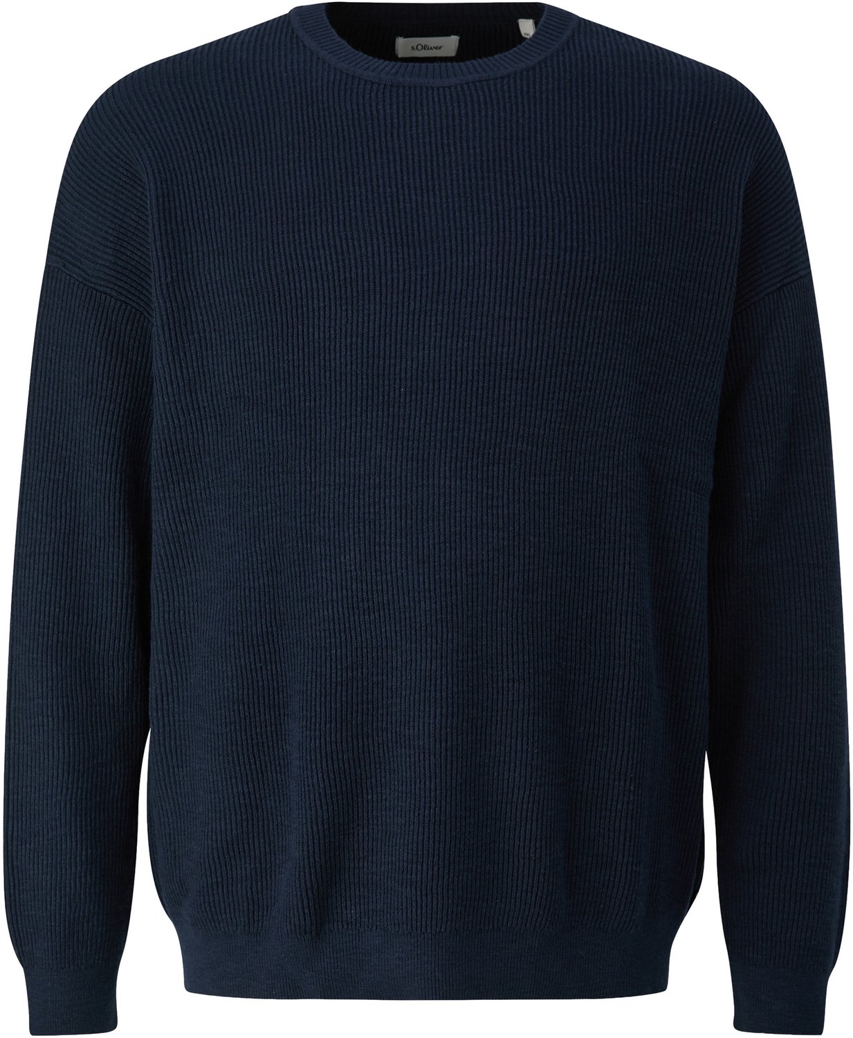 Pullover aus geripptem Material moderne Passform s.Oliver