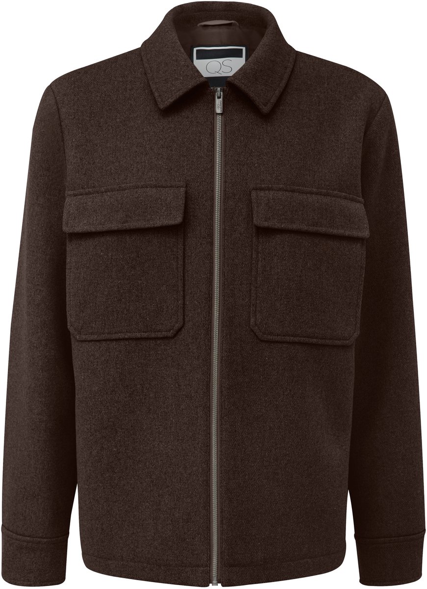 Gemischte Wolljacke QS