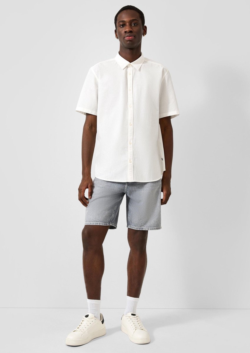 Loose Fit Jeansbermuda QS