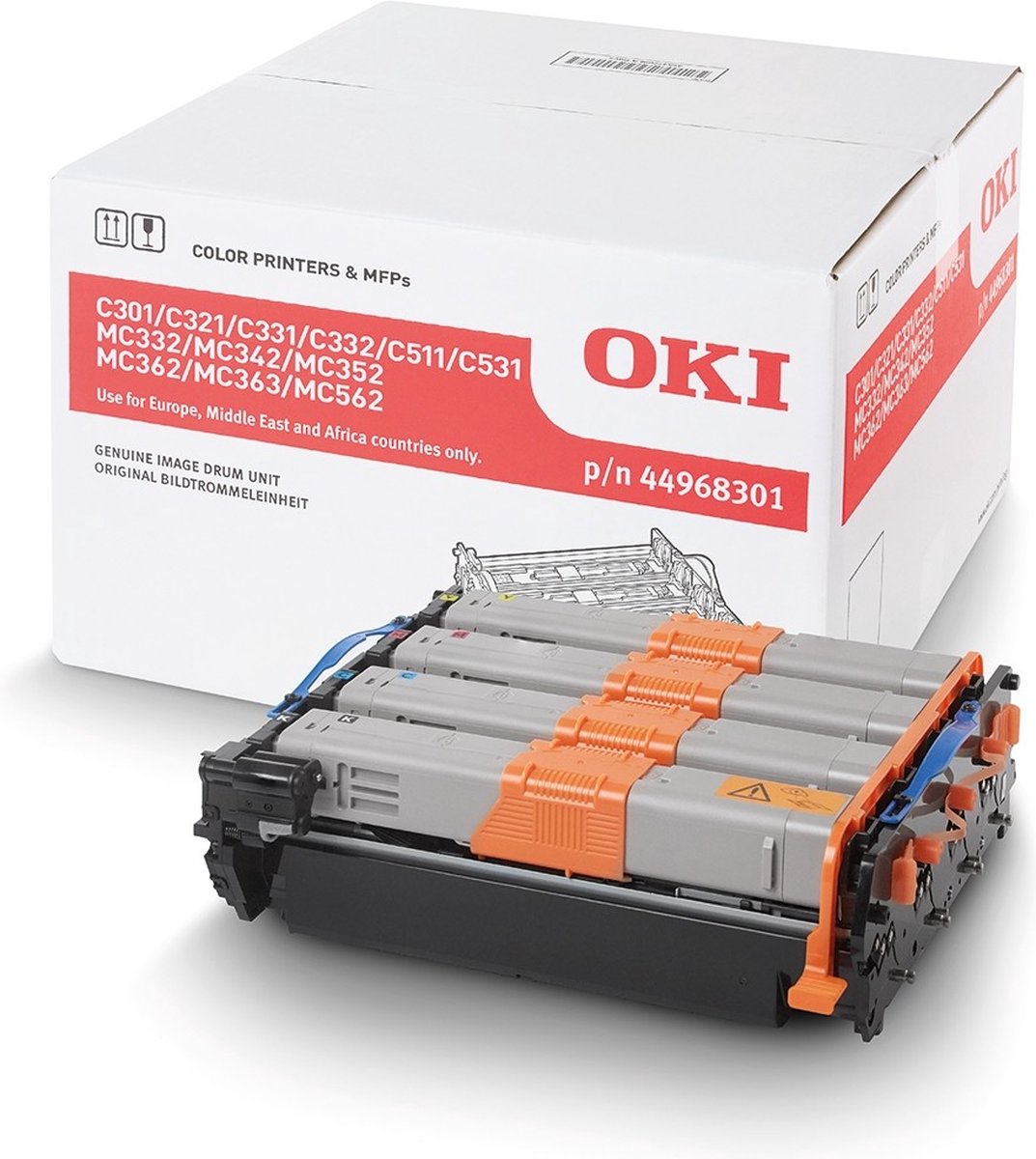 OKI 44968301 Drum kit. 30K pages for OKI C 301/331/332/511