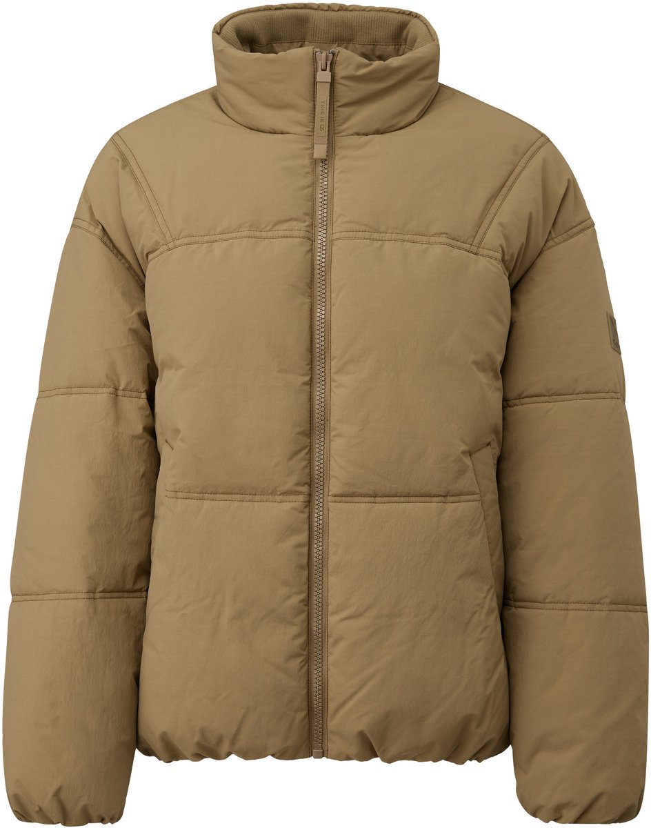 Steppjacke mit geradem Kragen QS