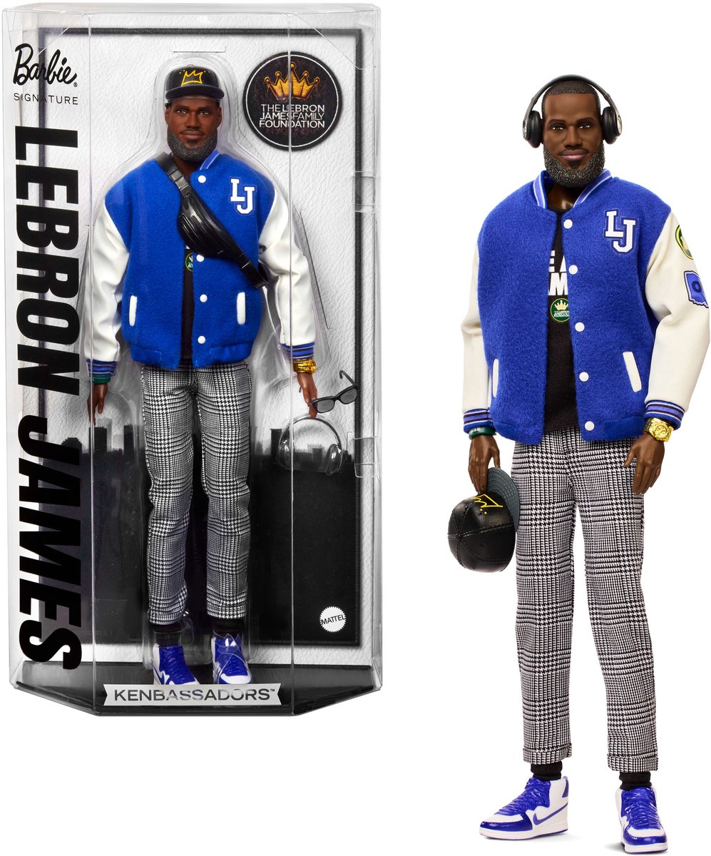 Puppe Mattel Ken James Lebron Barbie