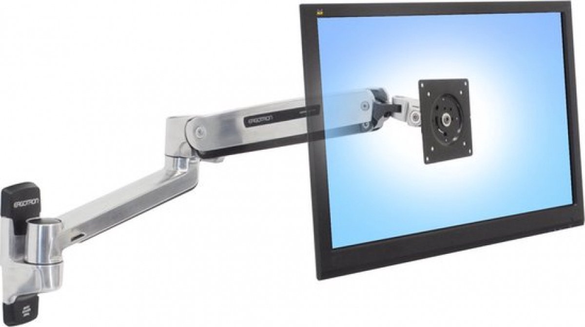 Ergotron LX Sit-Stand Wall Mount LCD Arm 106.7 cm (42") Stainless