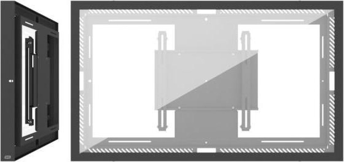 SMS Smart Media Solutions 55L/P Casing Wall G2 BL 139.7 cm (55")