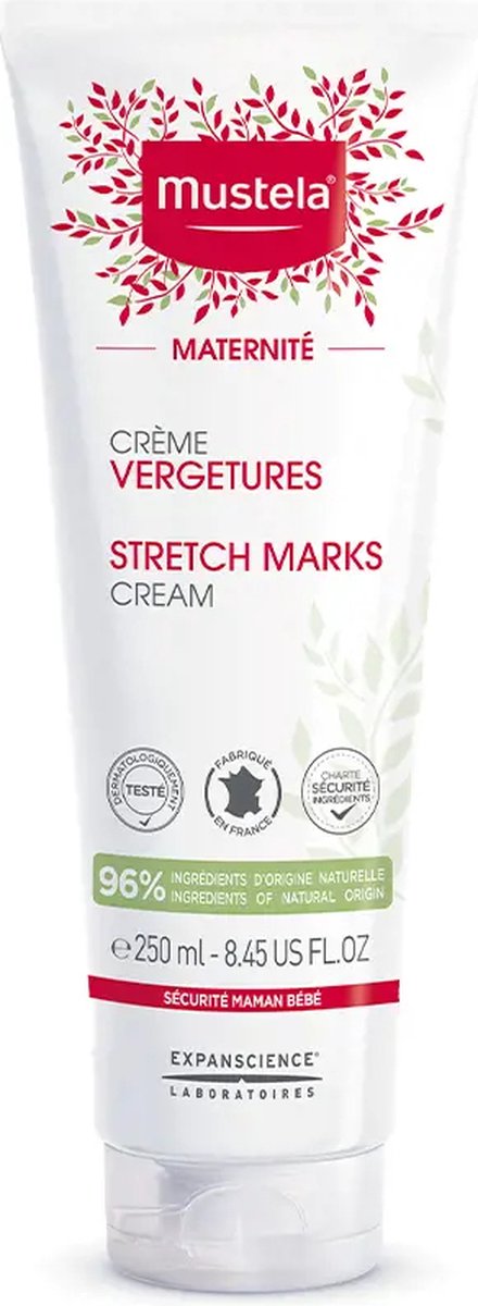Dehnungsstreifen-Creme mit 3 in 1 Wirkung Maternite, 250 ml, Mustela