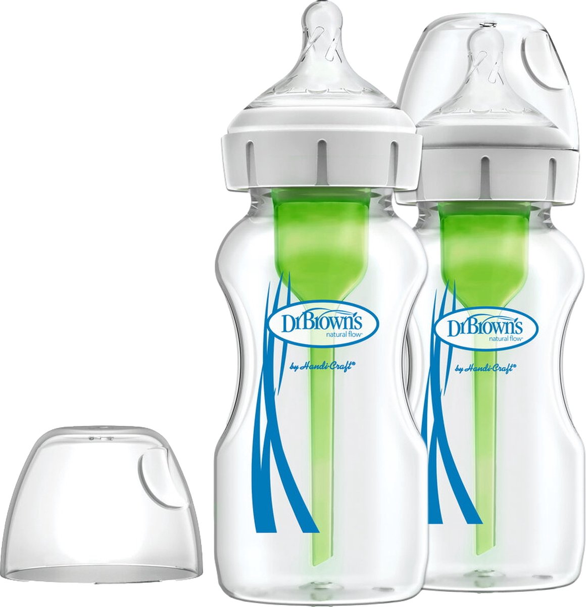 Dr. Browns Optins+ 270 ml Weithals-Glasflaschenpackung