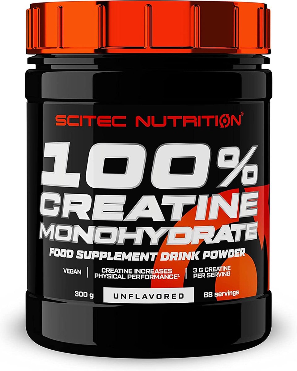 Kreatin-Monohydrat ohne Geschmack, 300 g, Scitec Nutrition