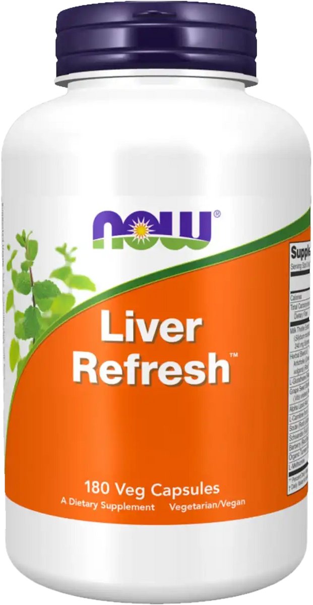 Now Foods Liver Refresh, 180 vegane Kapseln