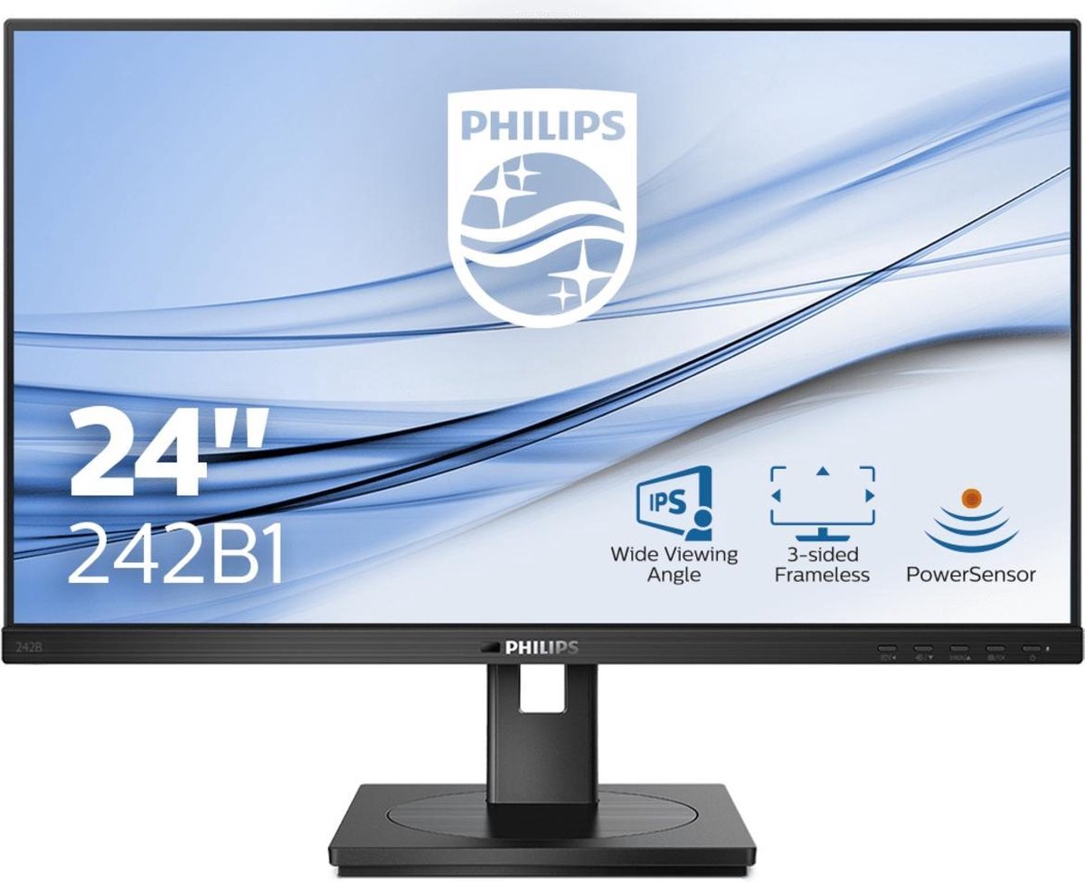 Philips B Line 242B1/00 computer monitor 60.5 cm (23.8") 1920 x 1