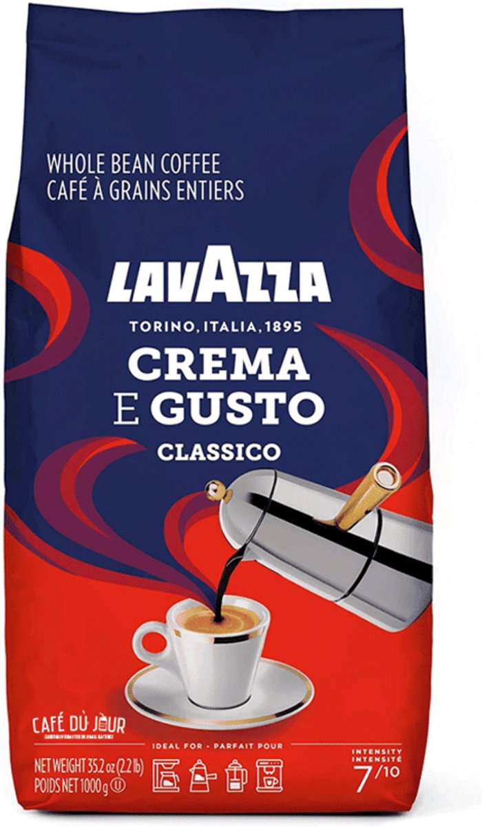 Lavazza Crema e Gusto Classico Bohnenkaffee 1 kg