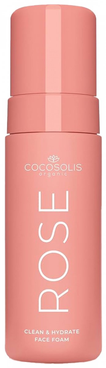 Cocosolis Rose, Rosen-Gesichtsreinigungsschaum, 150 ml