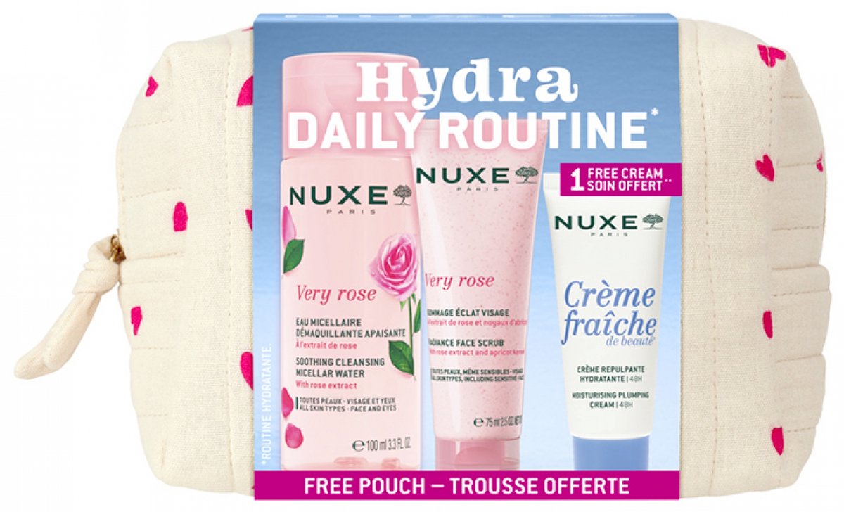 Nuxe Very Rose Hydra Set für die tägliche Pflege