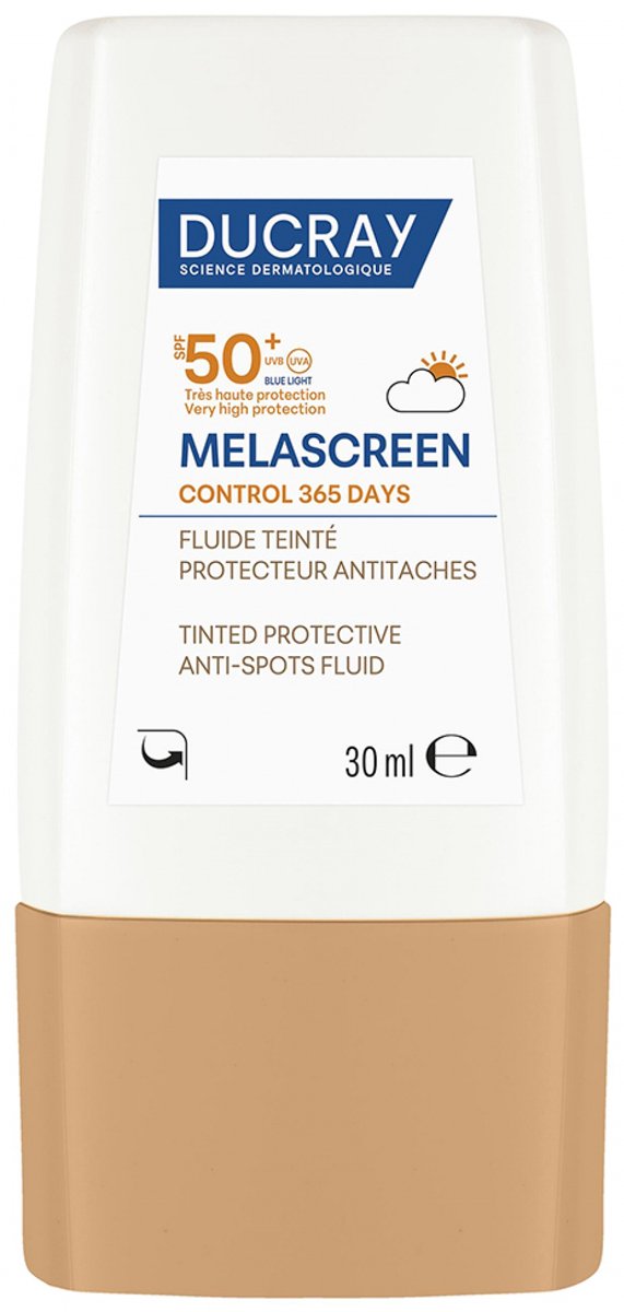 Ducray | Melascreen – Leichte, getönte Sonnencreme gegen Pigmentflecken LSF 50+ | 30 ml