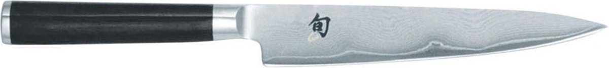 KAI Shun Classic Linkshand-Allzweckmesser 15 cm - Damaststahl - Griff Pakkaholz