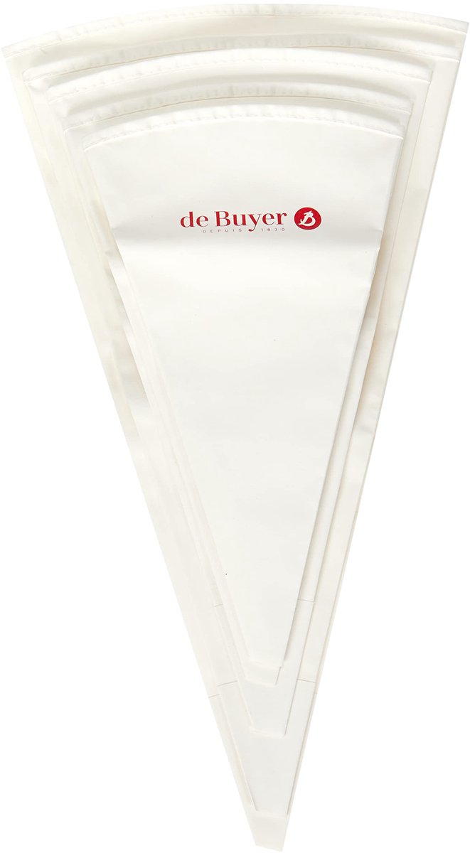 de Buyer Spritzbeutel Set 5-teilig - Baumwolle beschichtet