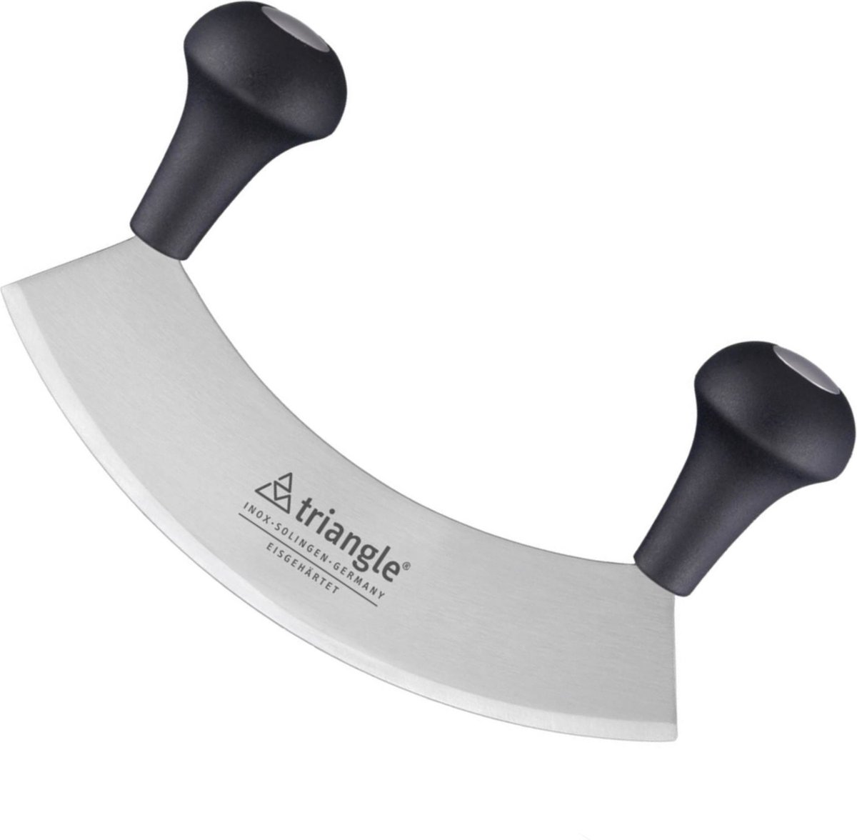 triangle Wiegemesser 23 cm einschneidig - gehärteter Edelstahl - Griffe Kunststoff