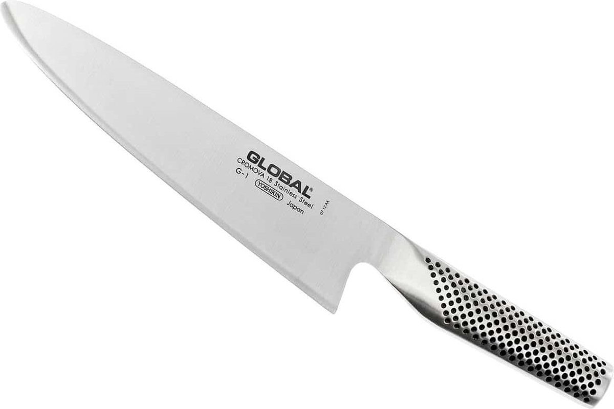 Global G-1 Kochmesser 21 cm - Cromova 18 Stahl