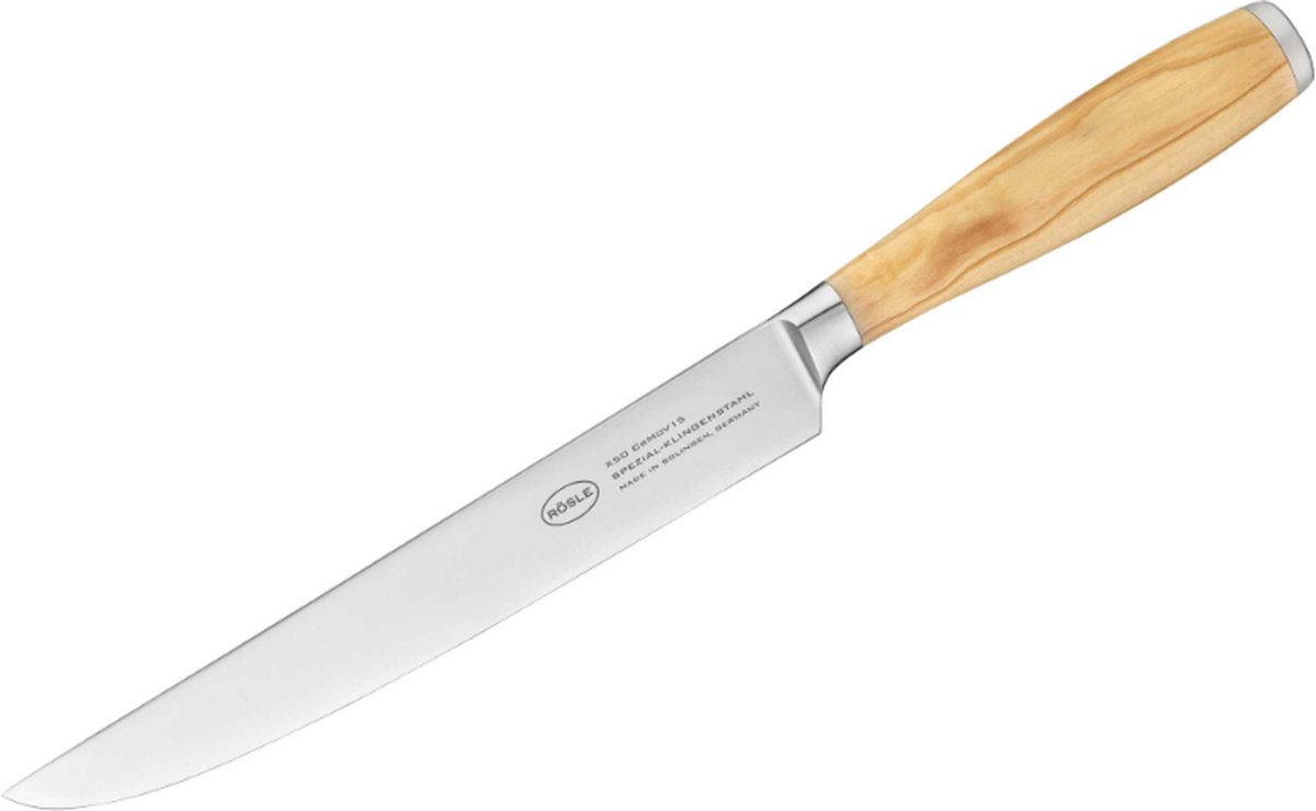 Rösle Artesano Fleischmesser 20 cm - mit Olivenholzgriff