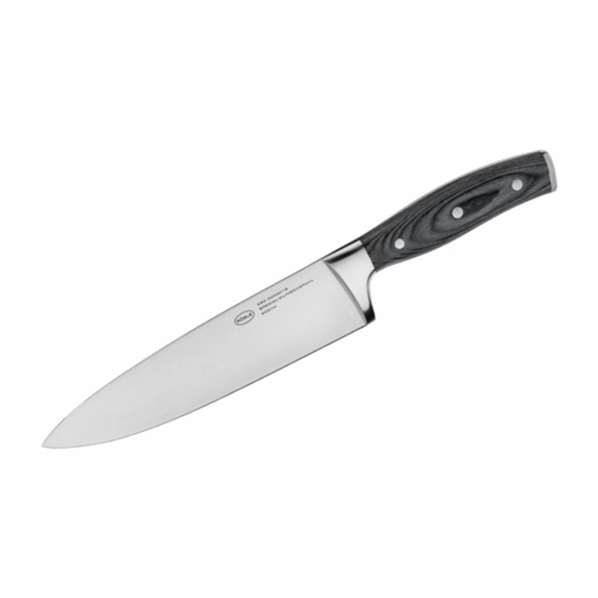Rösle Wolfgrey Kochmesser 20 cm - mit Pakkaholzgriff