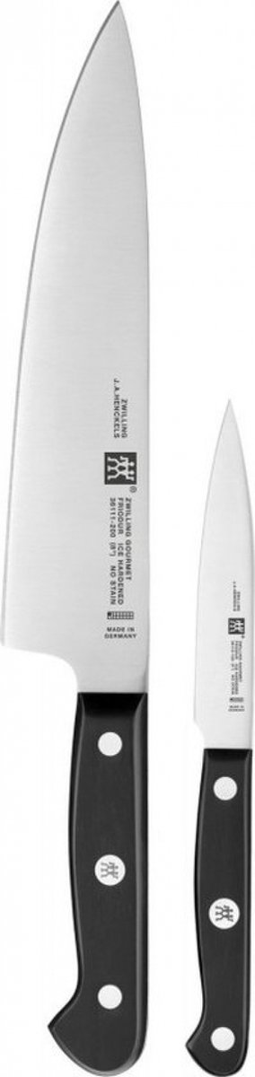 Zwilling Gourmet Spickmesser 10 cm & Kochmesser 20 cm Messerset 2-tlg.