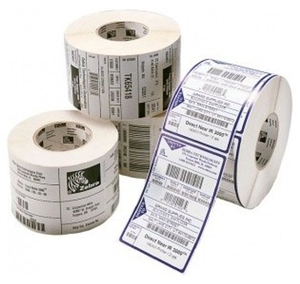 Zebra Z-Ultimate 3000T White Permanent Adhesive