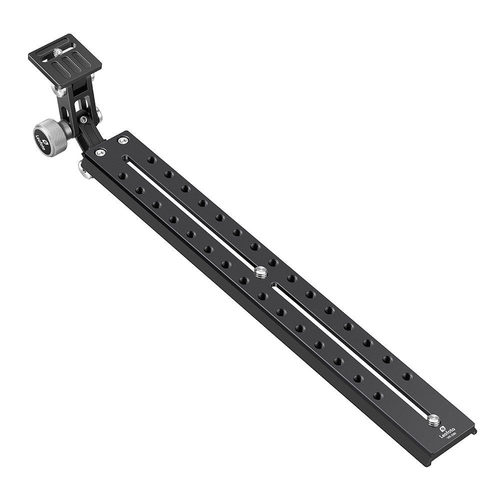 Leofoto VR-380 - Lens Support - 380mm - CNC usiné aluminium anodisé noir
