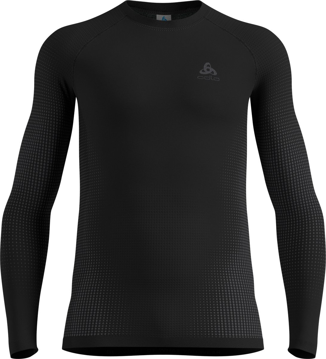 Odlo Performance Warm Base Layer Shirt für Herren - Skilanglauf, Ski & Snow - schwarz, XXL