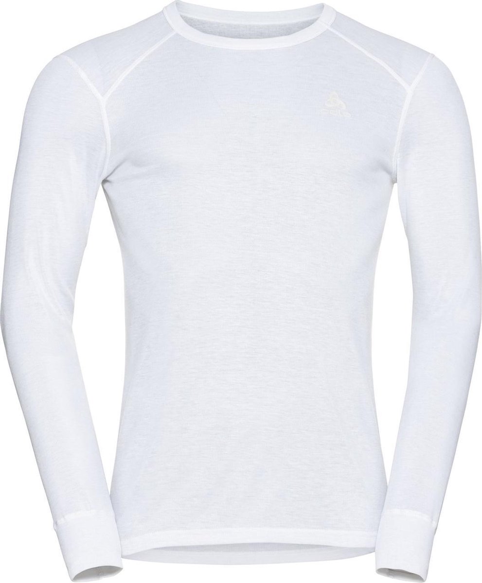 Odlo Active Warm Base Layer Shirt für Herren - Wandern, Ski & Snow - weiss, 4XL