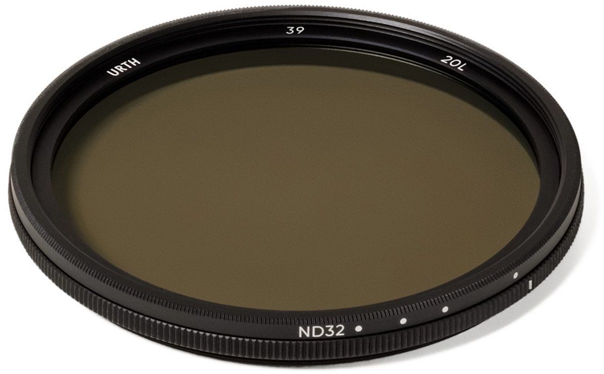 Urth 39 mm ND2-32 - Filtro ND variable - 1-5 Stops Lichtvermindering - Negro