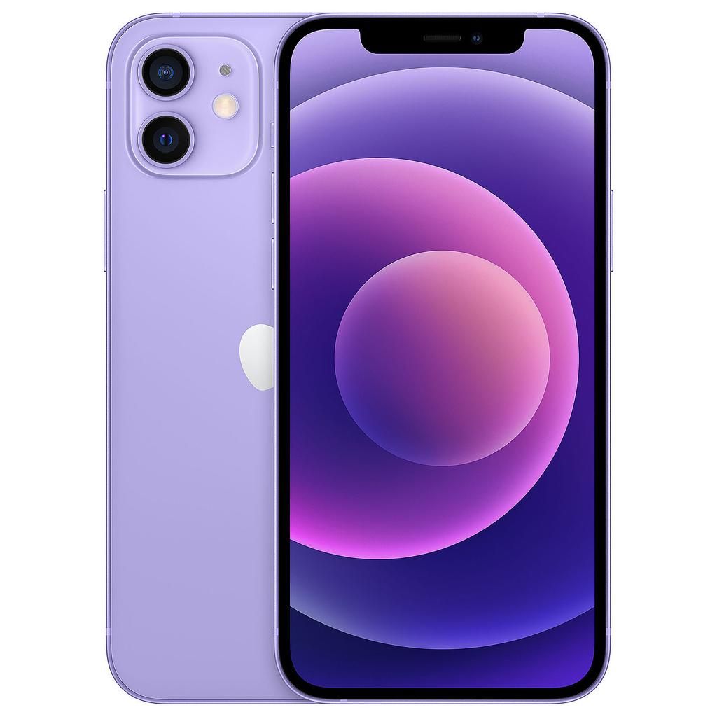Apple iPhone 12 - Morado - 256 GB - Tarjeta SIM física + eSIM