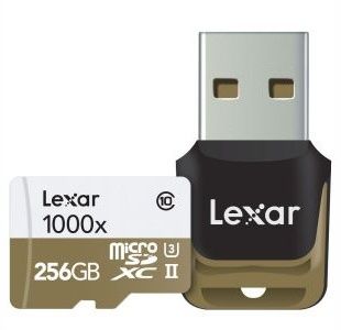 Lexar LSDMI256CBEU1000R - microSDXC - 256GB - UHS-II 1000x - 150MB/s lectura