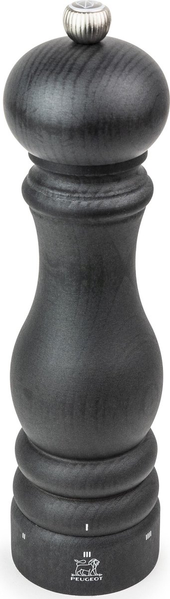 Peugeot Paris U'Select Salzmühle 22 cm Buchenholz graphit - Stahlmahlwerk
