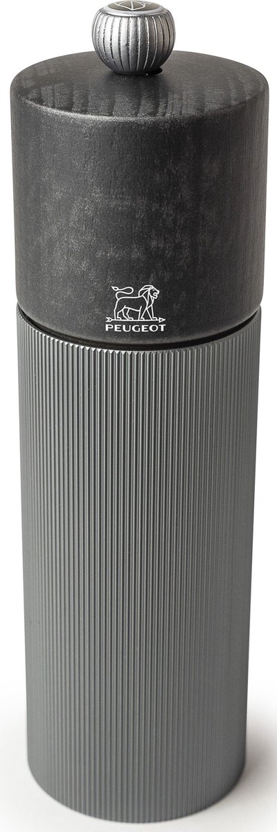 Peugeot Line Salzmühle 18 cm Buchenholz carbon - Stahlmahlwerk