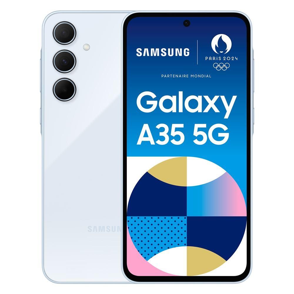 Samsung Galaxy A35 - Blu - 128 GB - Scheda SIM fisica + eSIM