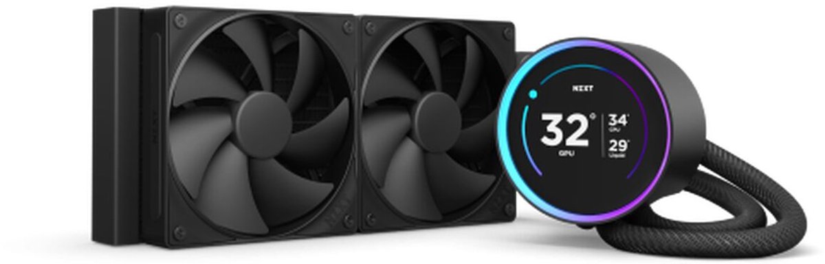 NZXT Kraken Elite 240 Processor All-in-one liquid cooler 12 cm Black 1