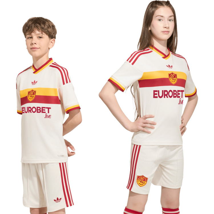 adidas As Roma Segunda Equipación 2026-2027 Niño
