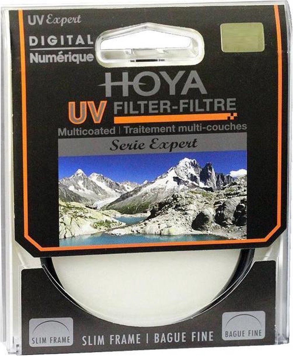Hoya UV Expert Filter - UV filter - Vetro ultrassottile 99% trasmissione luce - 62 mm