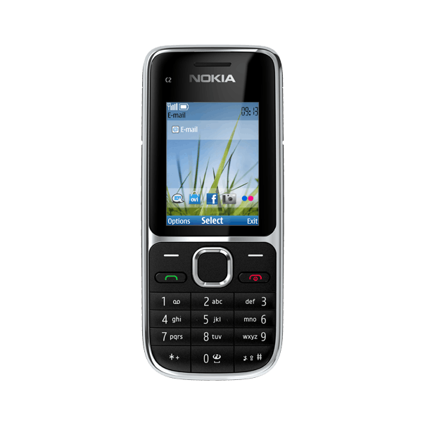 Nokia C2-01 - Smartphone - fotocamera 3.2MP - Nero