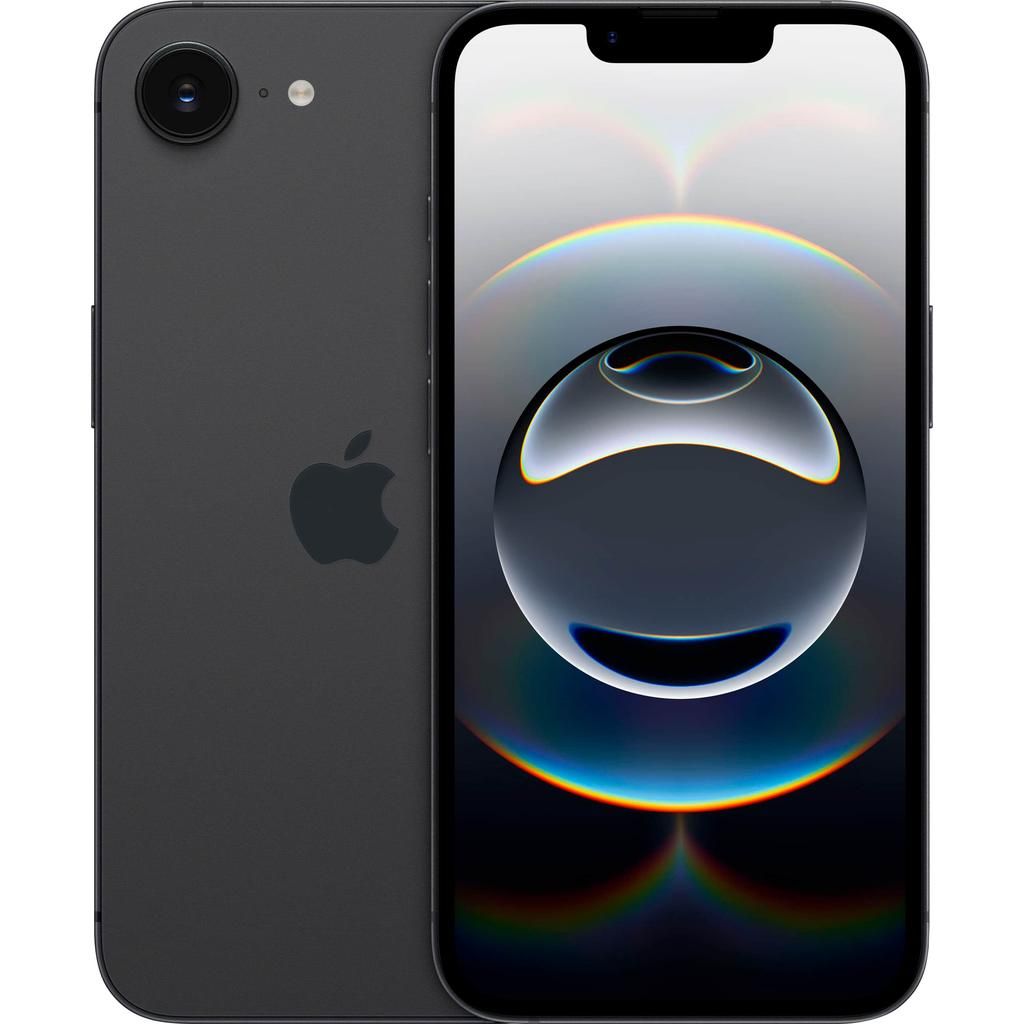 Apple iPhone 16e - Nero - 256 GB - Scheda SIM fisica + eSIM