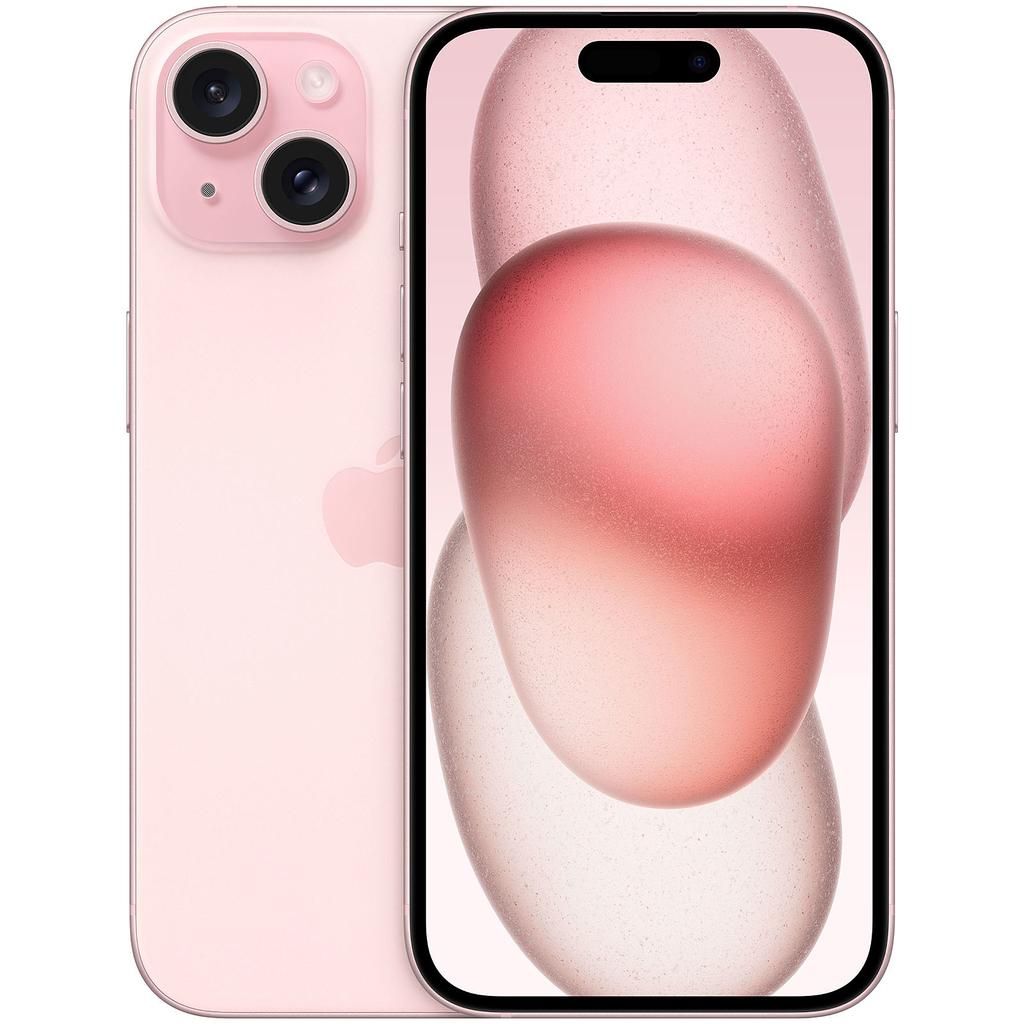 Apple iPhone 15 - Rosa - 256 GB - Scheda SIM fisica + eSIM
