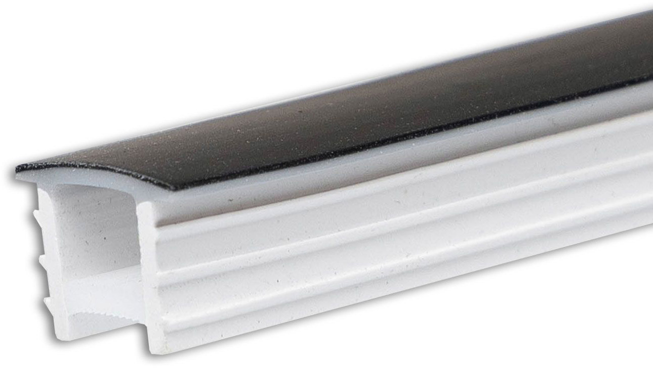 ISOLED FLEX-COVER10 Twist+Bend, Silikon, schwarz, 5% Transm., 20m Rolle