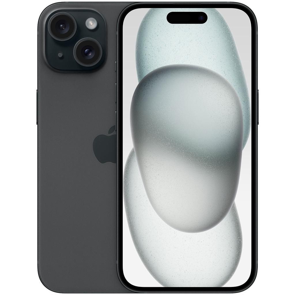 Apple iPhone 15 - nero - 256 GB - Scheda SIM fisica + eSIM