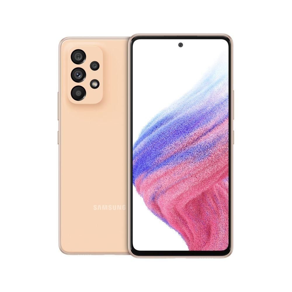 Samsung Galaxy A53 5G - Arancione - 128 GB - Doppia Scheda SIM fisica